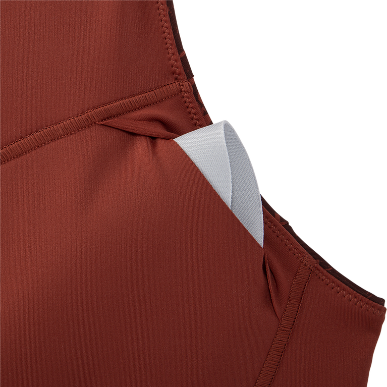 Brooks Drive חזיית ריצת 3 כיסים Rr תקלה הדפסה-נחושת