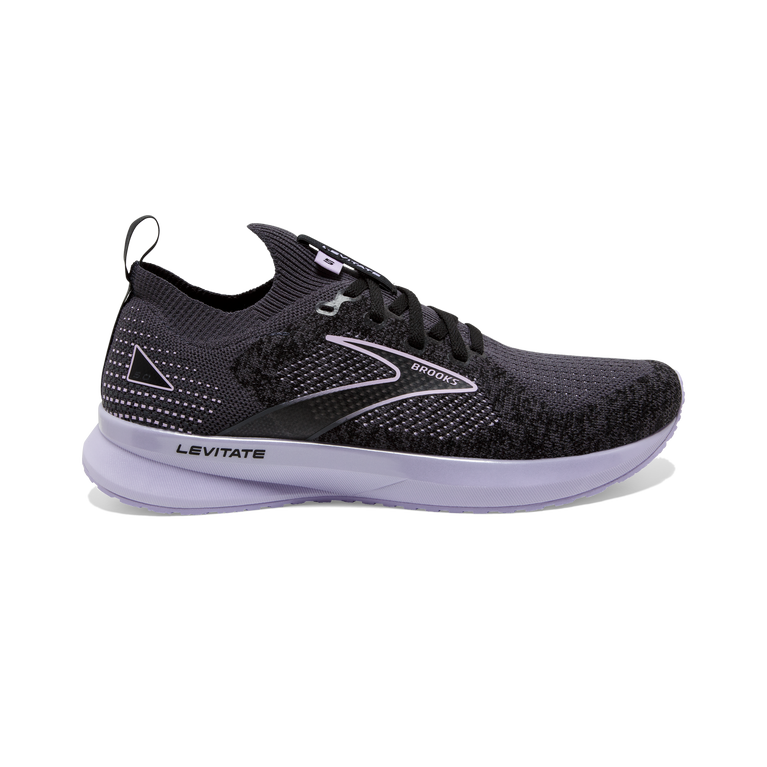 Brooks Levitate Stealthfit 5 שחור-לילך