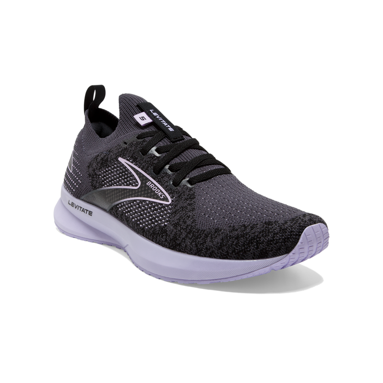 Brooks Levitate Stealthfit 5 שחור-לילך