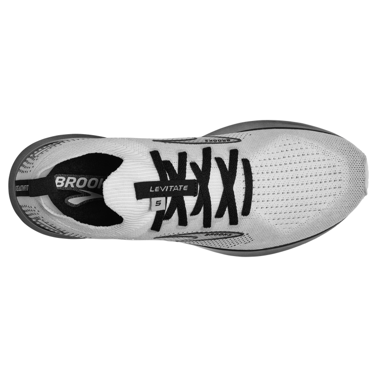 Brooks Levitate Stealthfit 5 לבן-אפור-שחור
