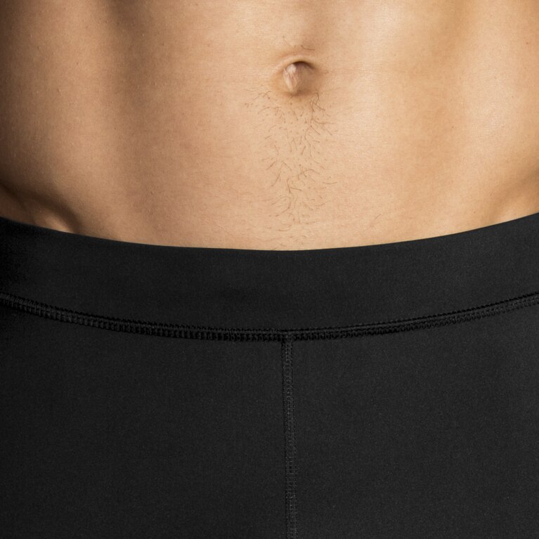 Brooks מקור 9 אינץ' קצר צמוד שחור