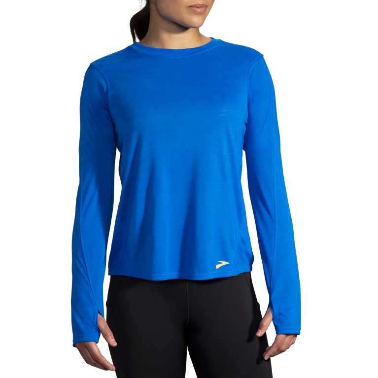 בריח כחול שרוול ארוך מרחק נחלים