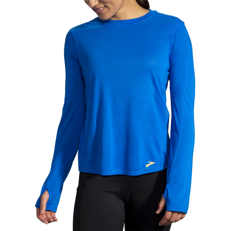 בריח כחול שרוול ארוך מרחק נחלים