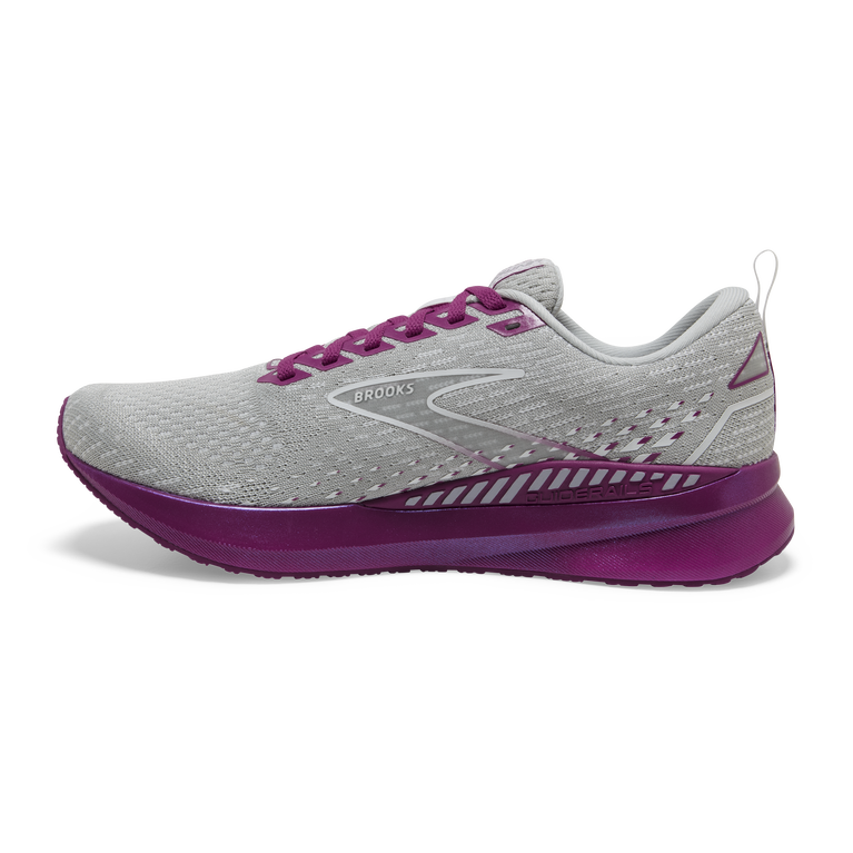 Brooks Levitate Gts 5 אפור-לבנדר-באטון רוז'