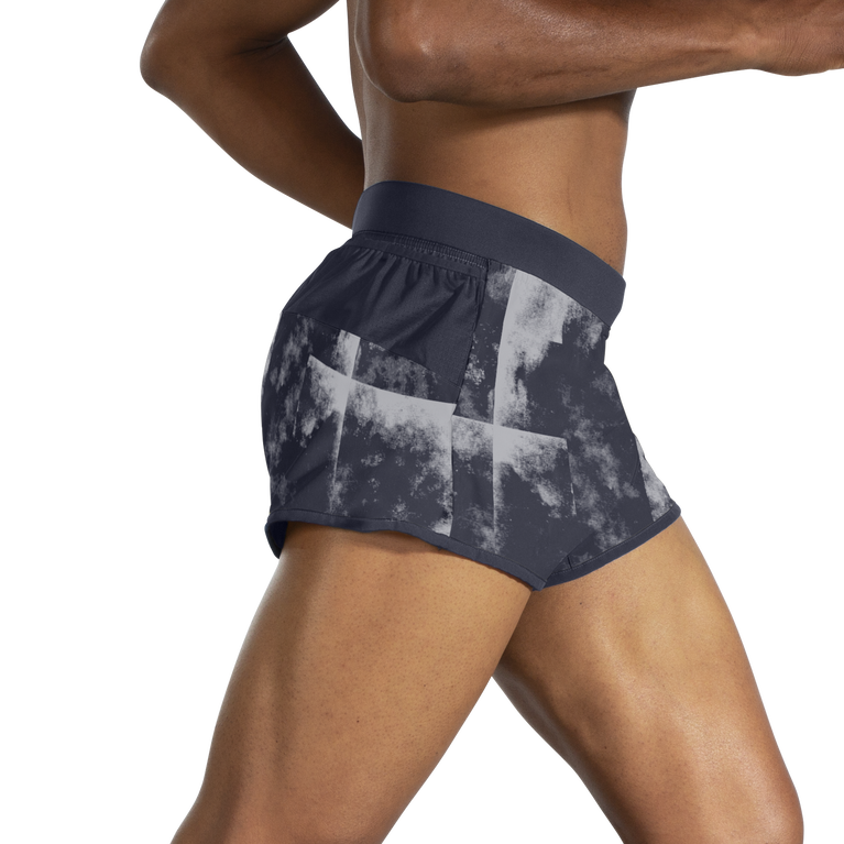 Brooks Sherpa 3 אינץ' מפוצל הדפס צבע ענן בטון קצר