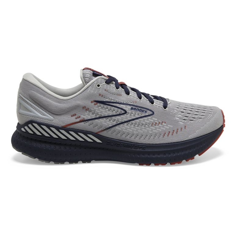 Brooks Glycerin Gts 19 אפור-peacoat