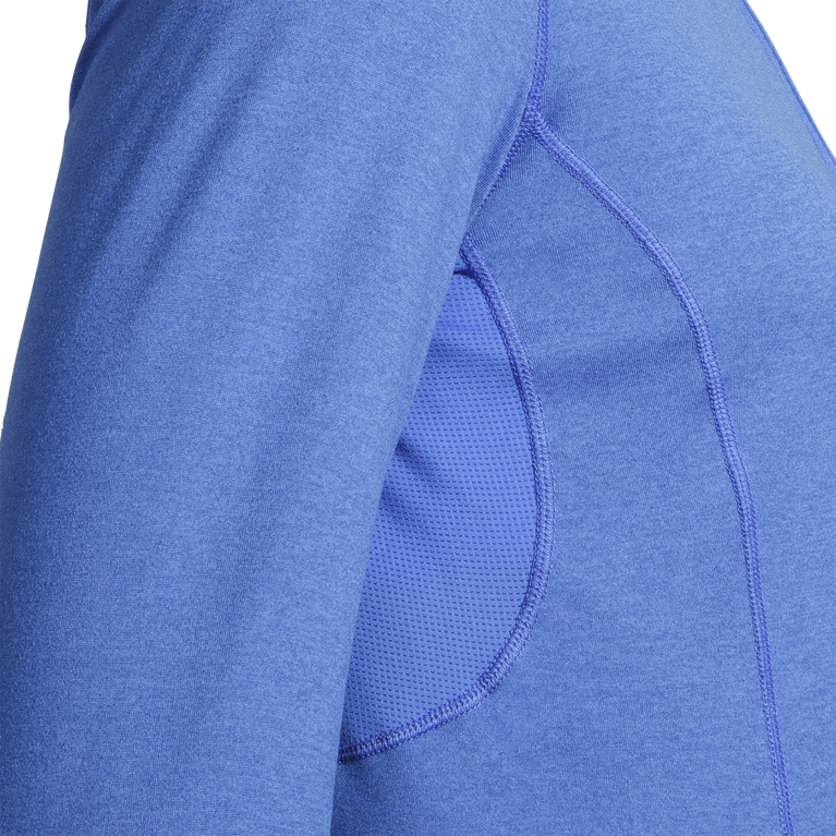 Brooks Dash 1/2 Zip Heather Bluetiful