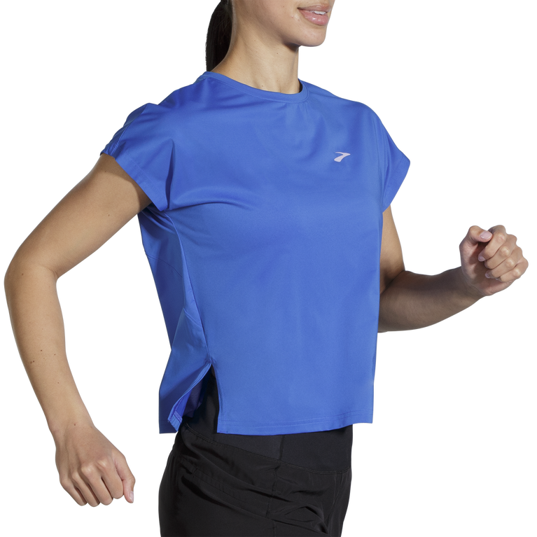 ברוקס ספרינט חינם שרוול קצר Bluetiful