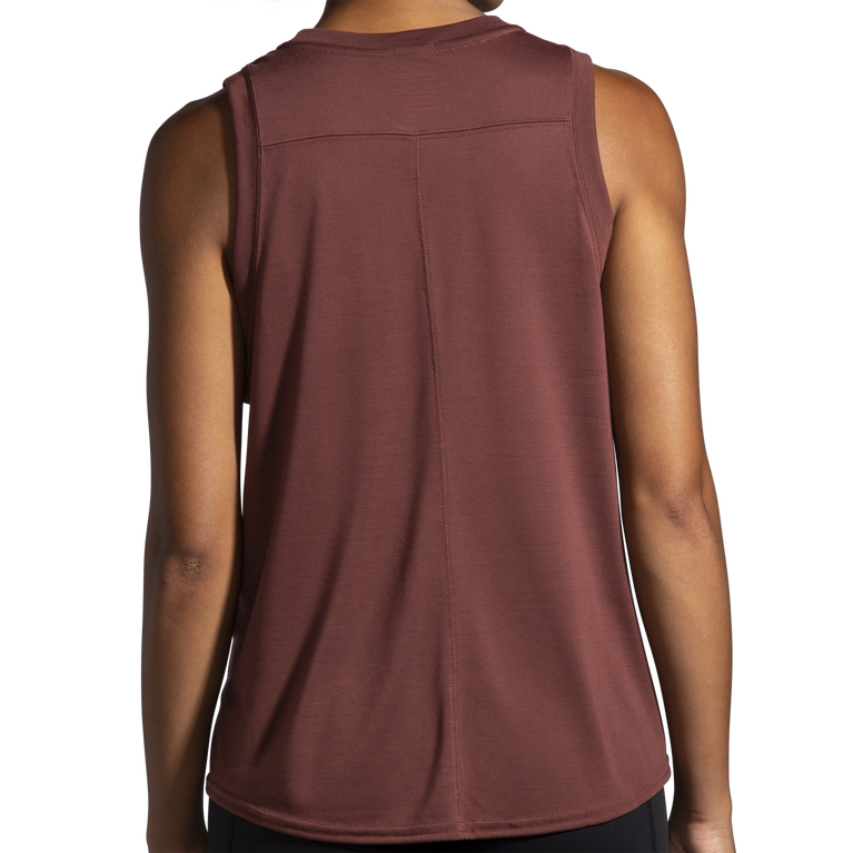 Brooks Distance Tank Run Raisin