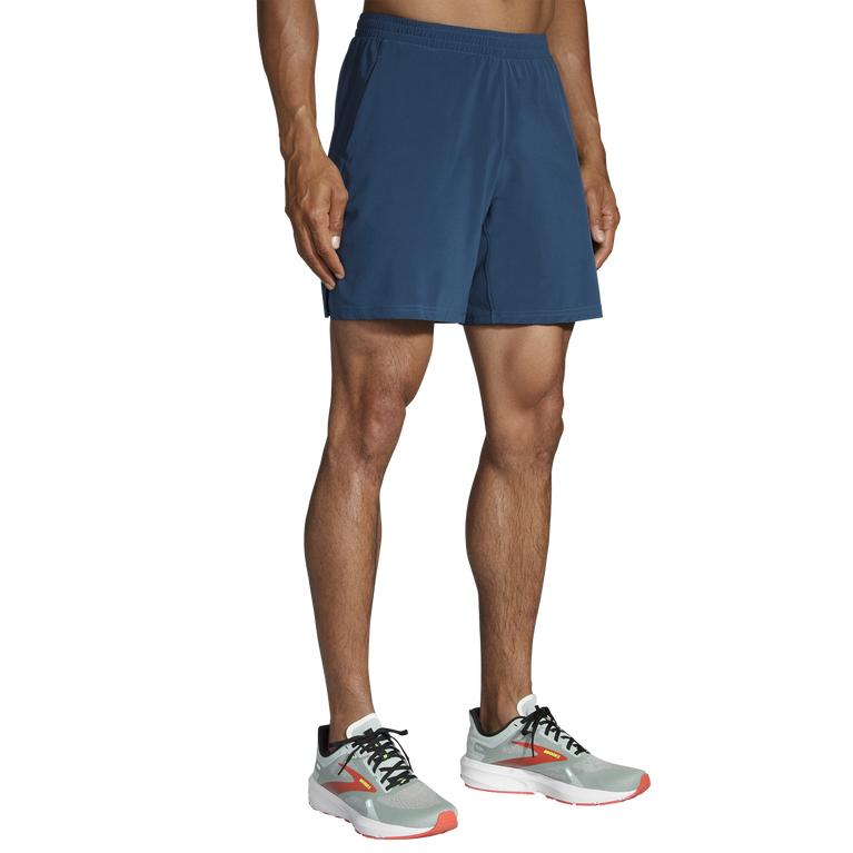 פלגים רצים בתוך 7 אינץ' ספינות אינדיגו קצרות