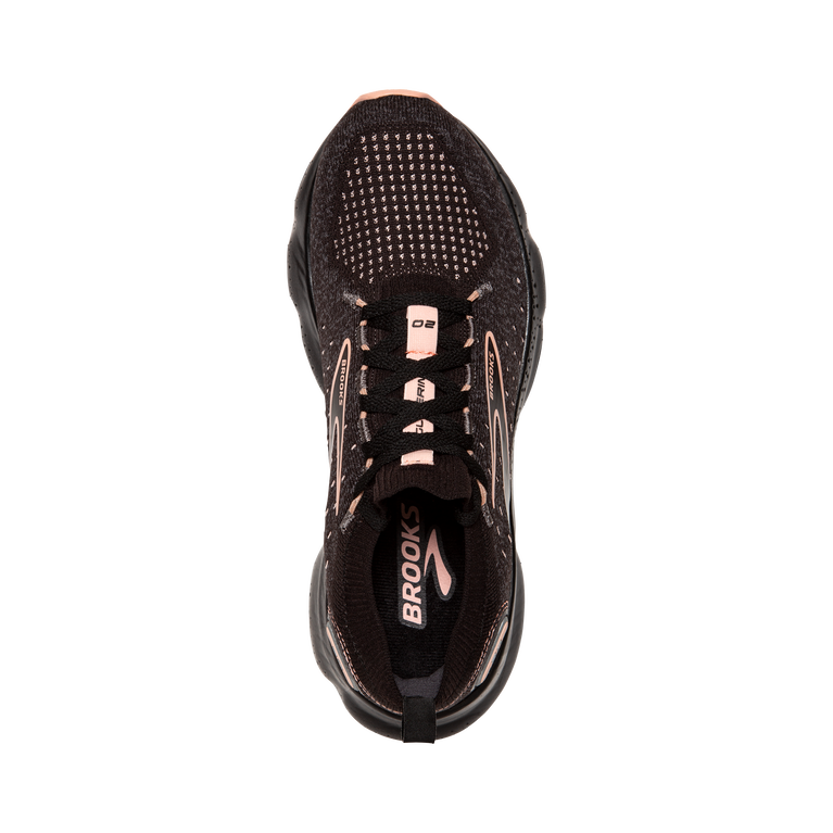 Brooks גליצרין Stealthfit 20 שחור-אפרסק