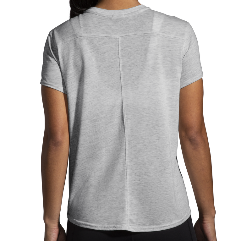 Brooks מרחק גרפי שרוול קצר אברש אפר נולד לרוץ