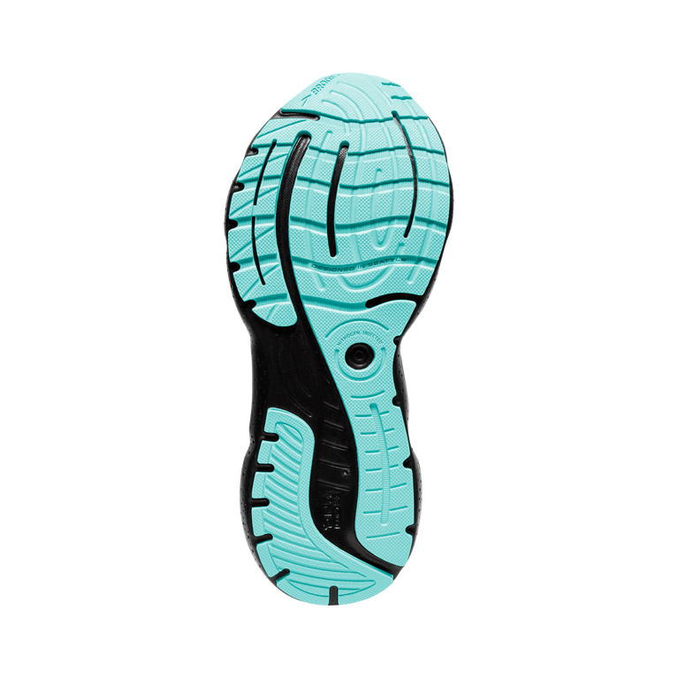 Brooks גליצרין 20 שחור-כחול בהיר-ורוד