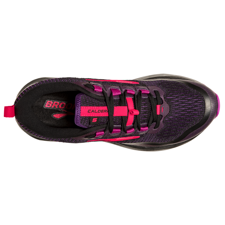 Brooks קלדרה 5 שחור-פוסקיה-סגול