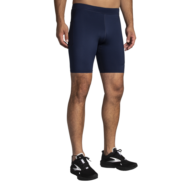 Brooks מקור 9 אינץ' קצר צמוד נייבי