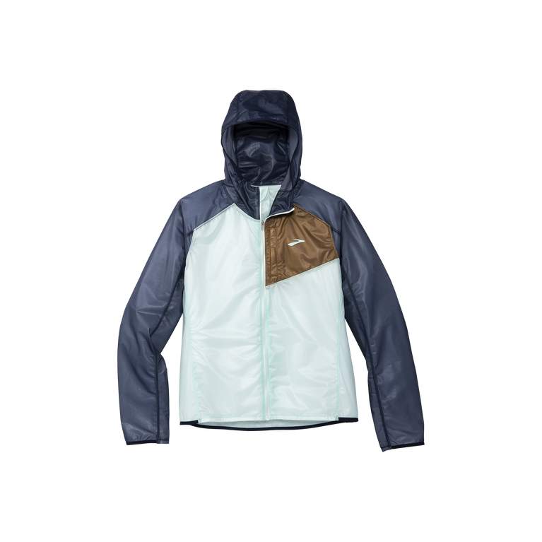 Brooks All Altitude Jacket Ice Blue Multi