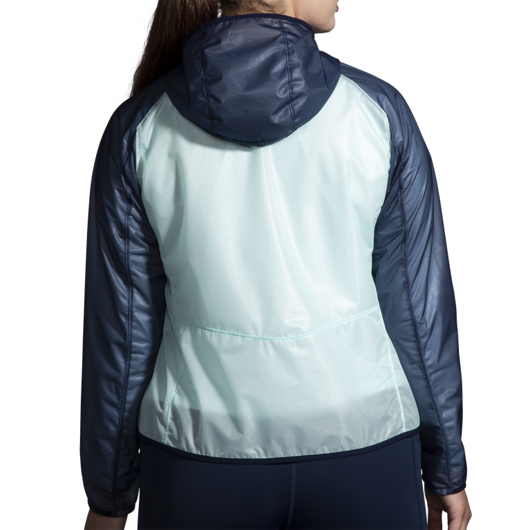 Brooks All Altitude Jacket Ice Blue Multi