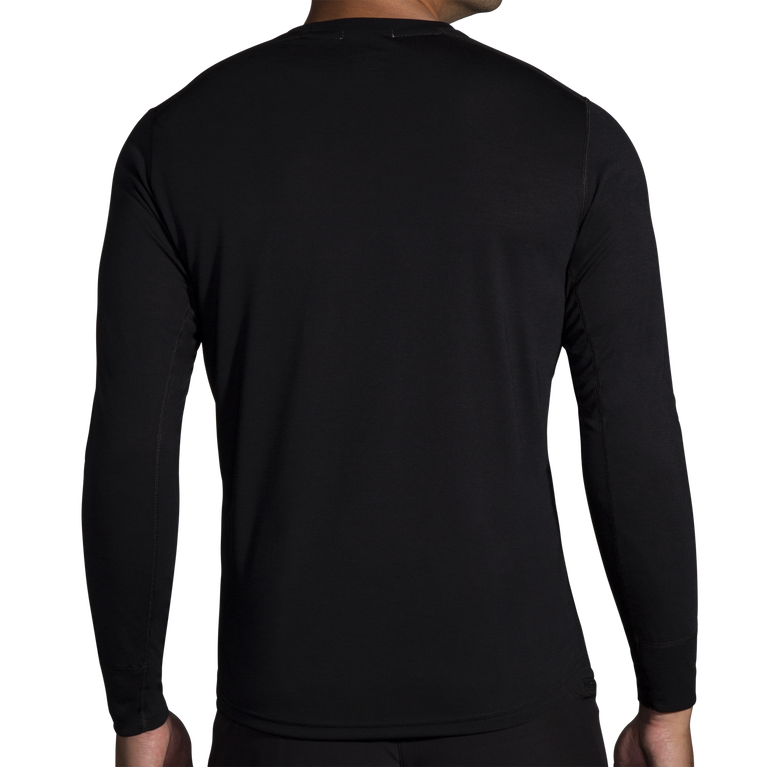 Brooks Distance גרפי שרוול ארוך פס ממסר שחור