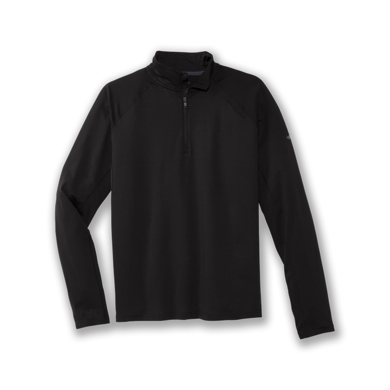 Brooks מקף 1/2 רוכסן שחור