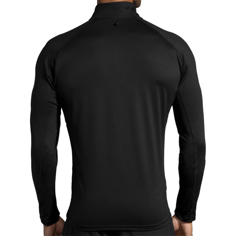 Brooks מקף 1/2 רוכסן שחור