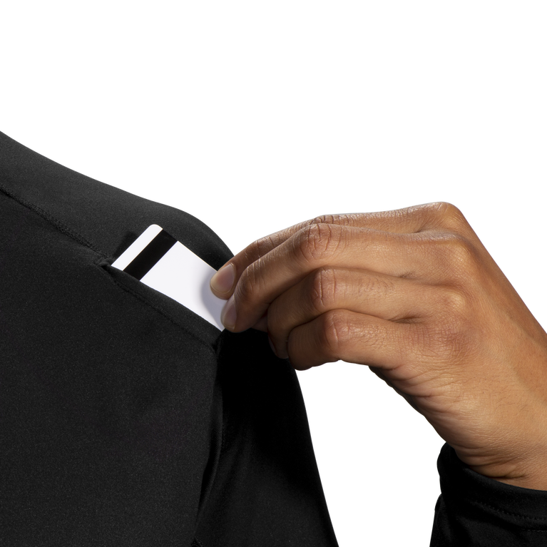 Brooks מקף 1/2 רוכסן שחור