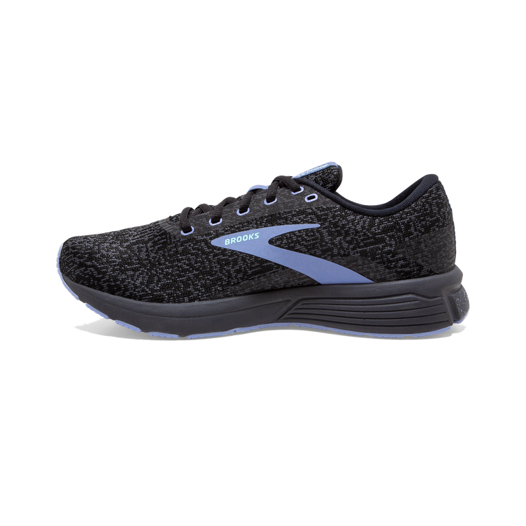 Brooks Signal 3 הובנה-שחור-סגול רושם