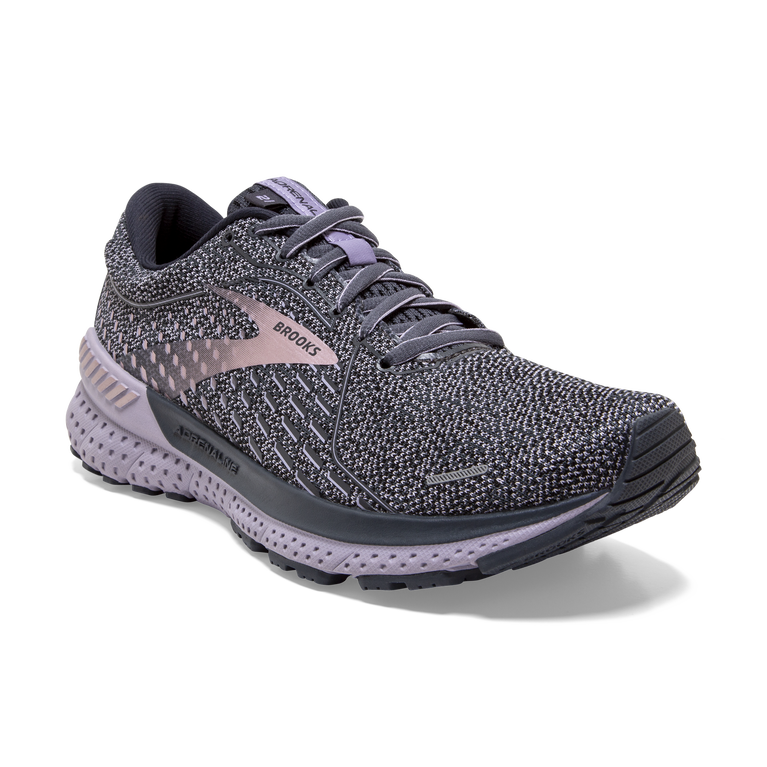 Brooks Adrenaline Gts 21 Ombre-לבנדר-מטאלי