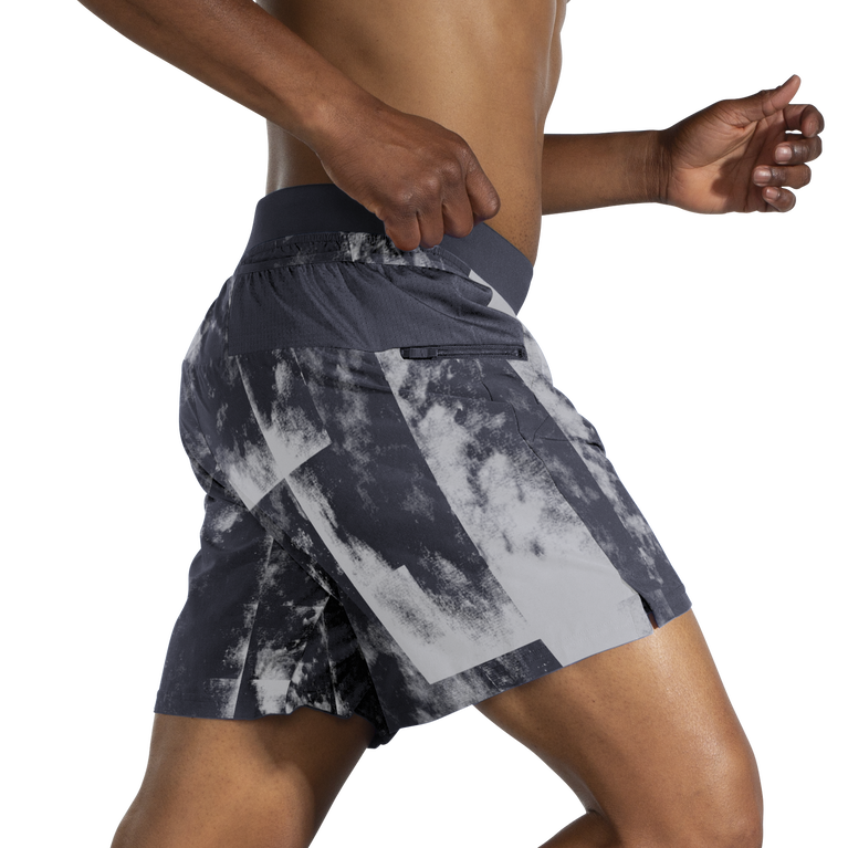 Brooks Sherpa 7 אינץ' 2 ב-1 הדפס צבע ענן בטון קצר