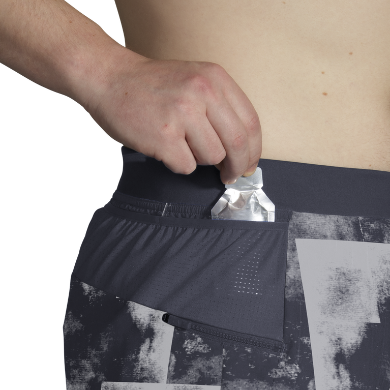 Brooks Sherpa 7 אינץ' 2 ב-1 הדפס צבע ענן בטון קצר