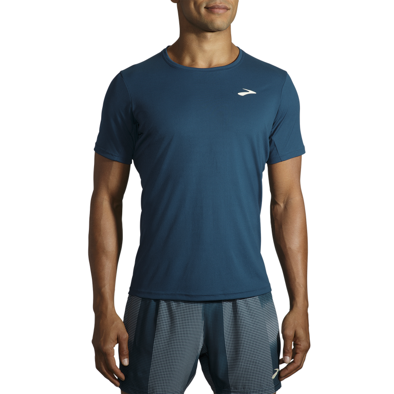 ברוקס אווירה שרוול קצר אינדיגו Rush