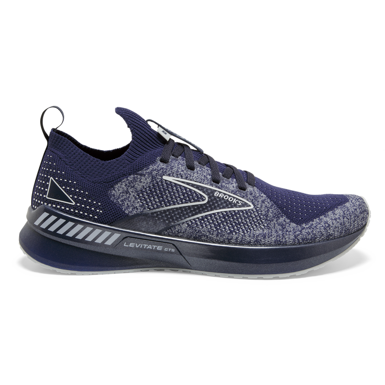 Brooks Levitate Stealthfit Gts 5 Peacoat-grey
