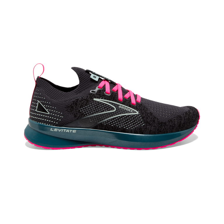 Brooks Levitate Stealthfit 5 שחור-ורוד