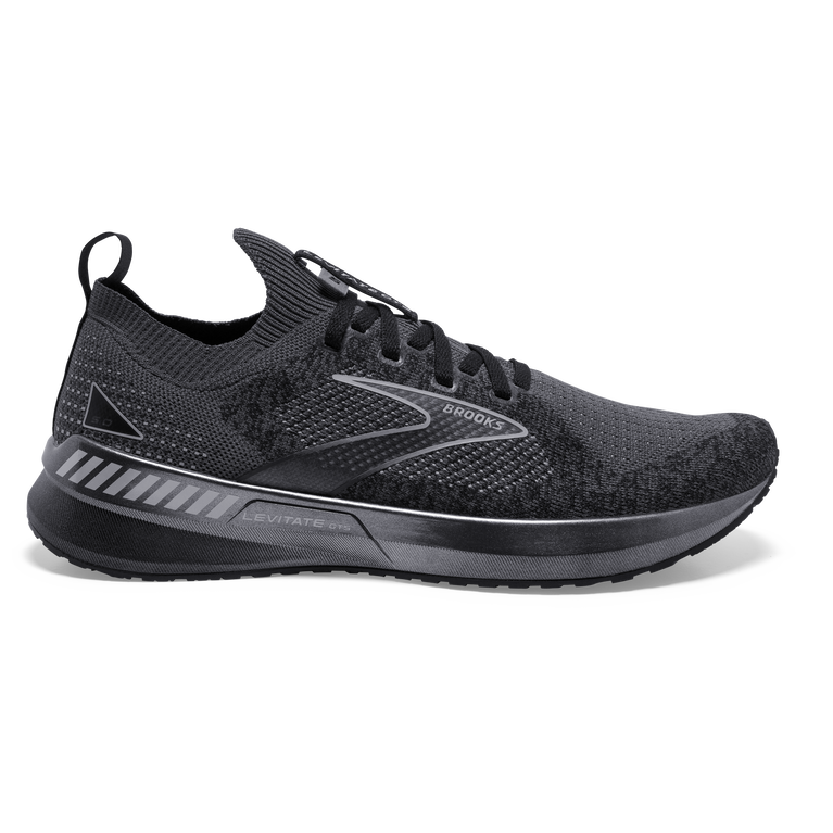 Brooks Levitate Stealthfit Gts 5 שחור-אבוני-אפור
