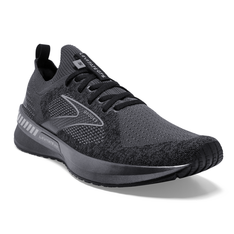 Brooks Levitate Stealthfit Gts 5 שחור-אבוני-אפור