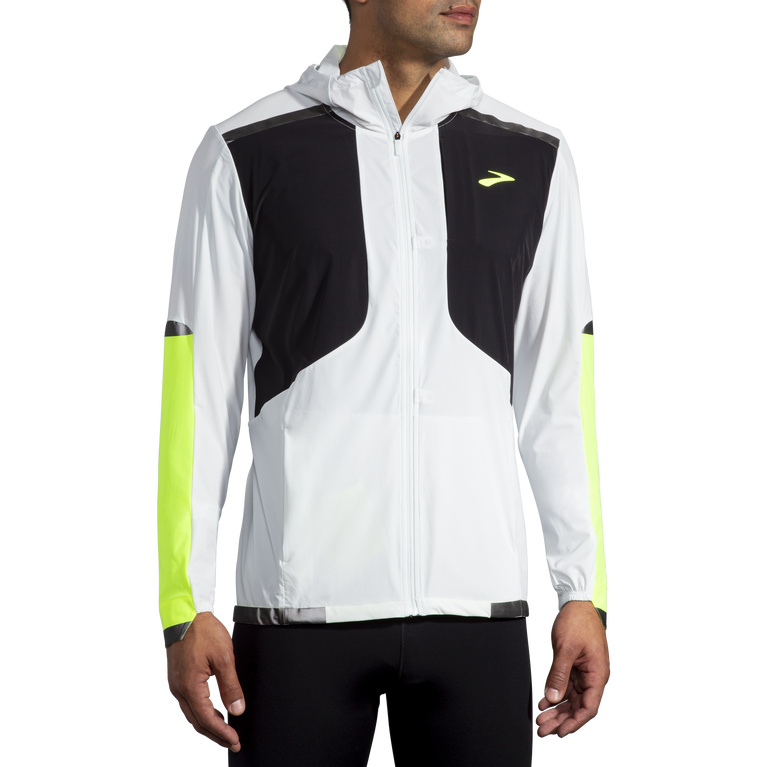 ג'קט Brooks קרבוניט קפוא אפור-שחור-חיי לילה