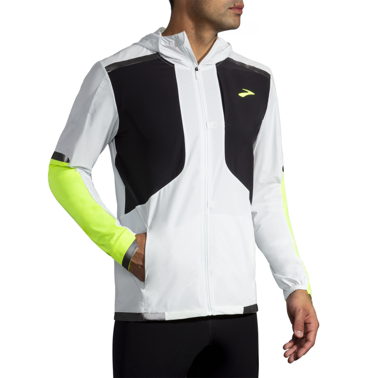 ג'קט Brooks קרבוניט קפוא אפור-שחור-חיי לילה