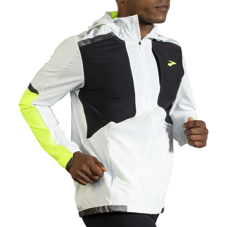 ג'קט Brooks קרבוניט קפוא אפור-שחור-חיי לילה