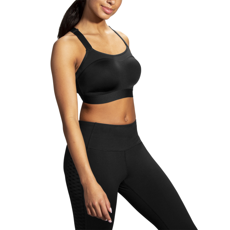 Brooks Darre Racerback Run חזייה שחורה