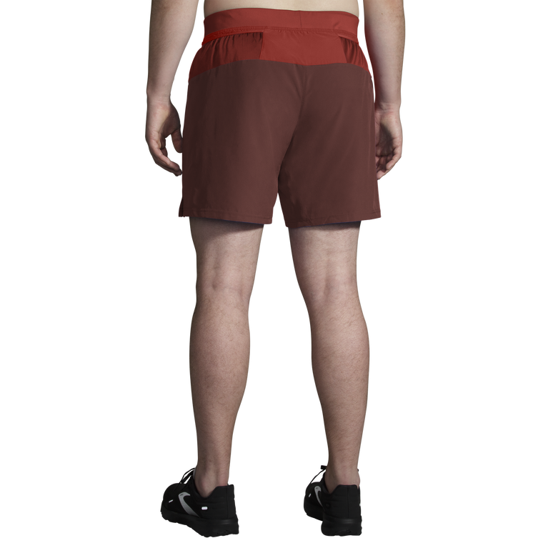 Brooks Sherpa 7 אינץ' 2 ב-1 לטווח קצר צימוק-נחושת