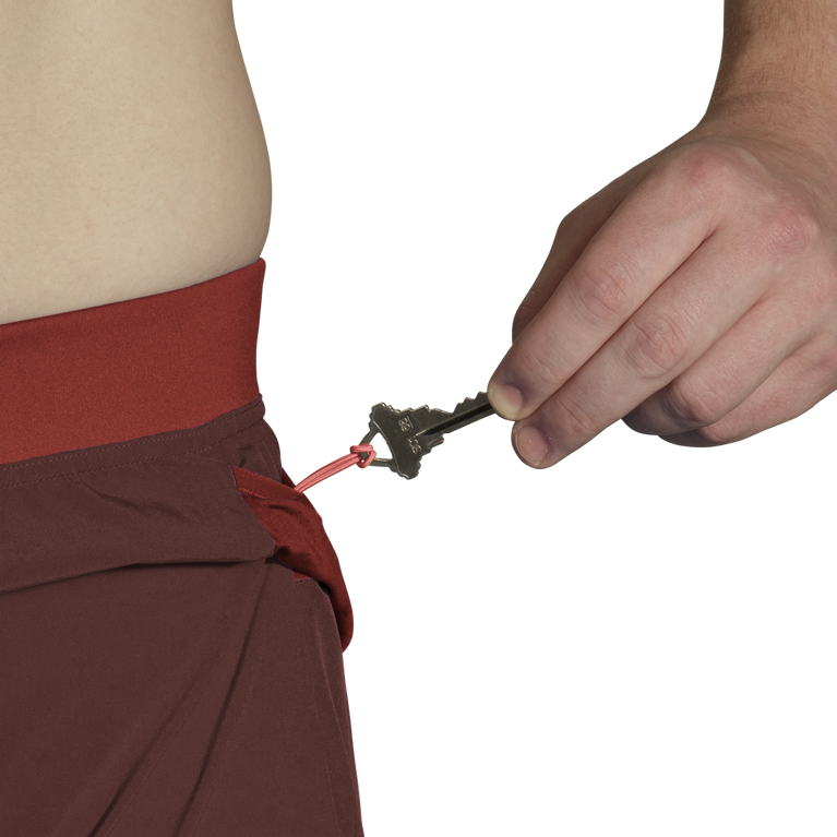 Brooks Sherpa 7 אינץ' 2 ב-1 לטווח קצר צימוק-נחושת