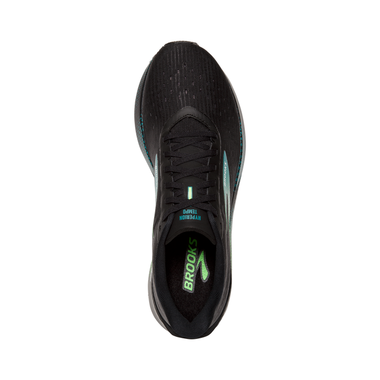 Brooks Hyperion Tempo שממית שחורה-ירוק