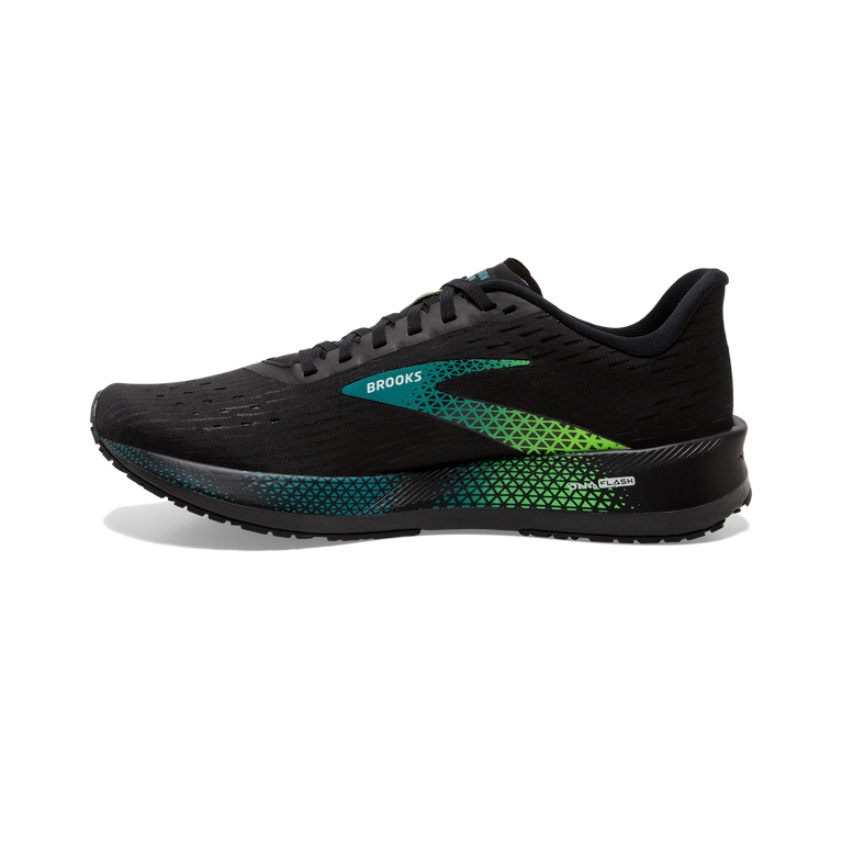 Brooks Hyperion Tempo שממית שחורה-ירוק