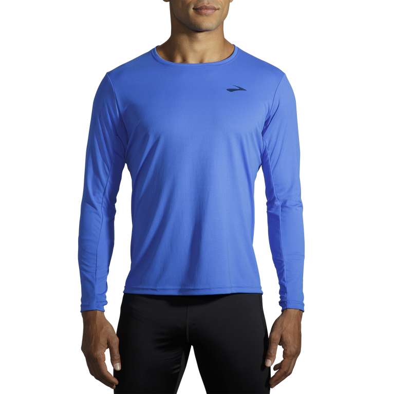 ברוקס אווירה שרוול ארוך כחול