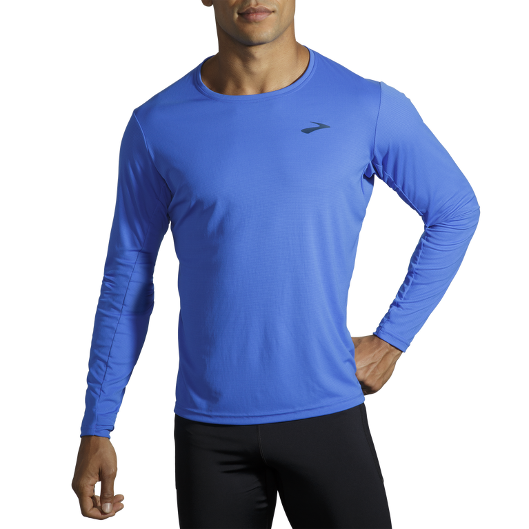 ברוקס אווירה שרוול ארוך כחול