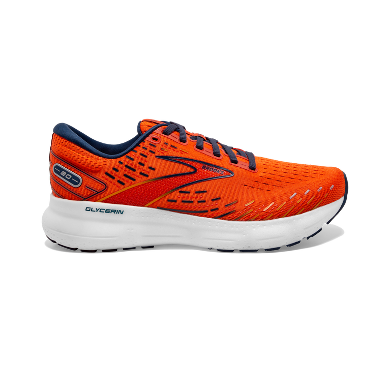 Brooks גליצרין 20 תפוז-טיטן-להבה