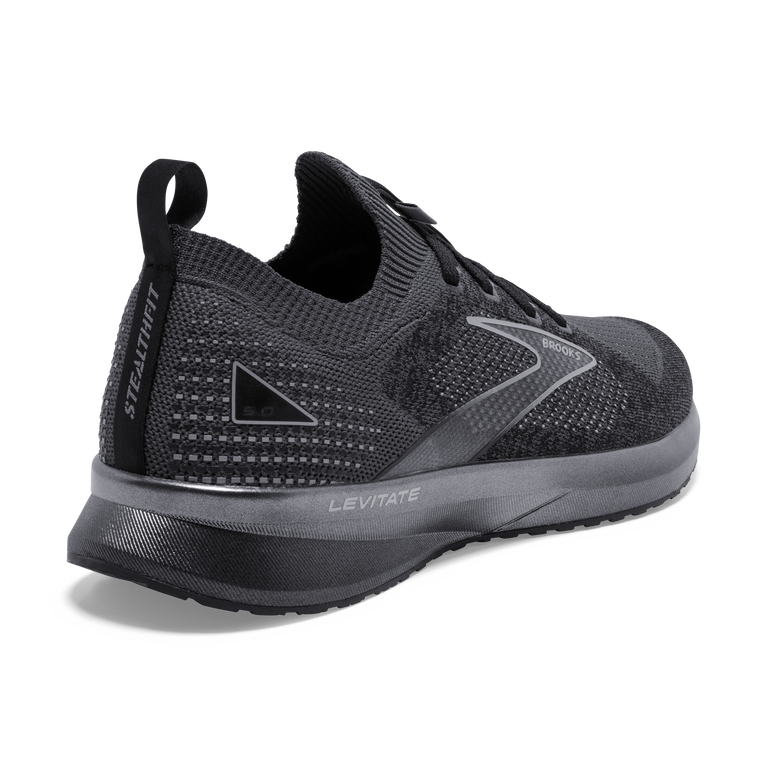 Brooks Levitate Stealthfit 5 שחור-אבוני-אפור