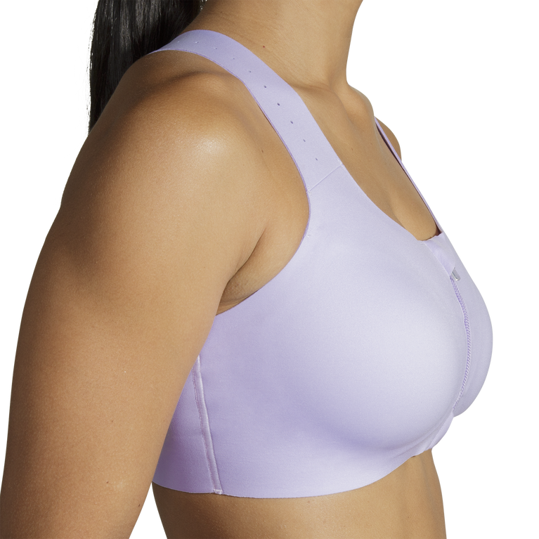 Brooks Dare Zip Run חזיית 2.0 Violet Dash