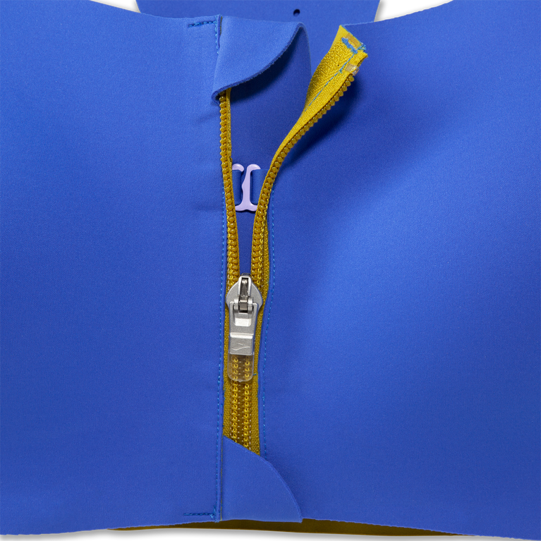 Brooks Dare Zip Run חזיית 2.0 Bluetiful-golden Hour