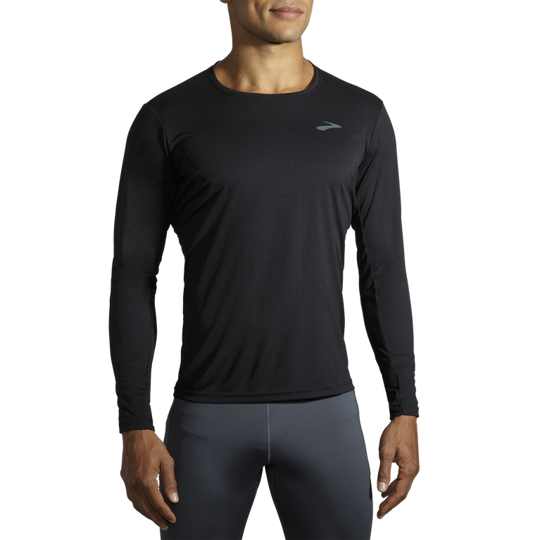 ברוקס אווירה שרוול ארוך שחור