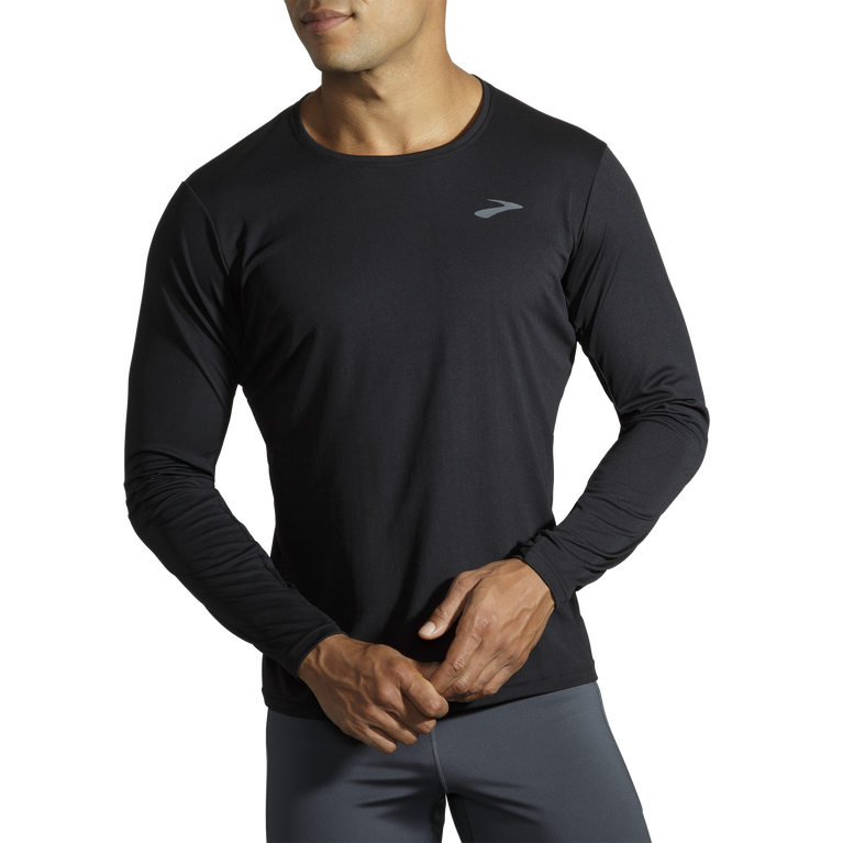 ברוקס אווירה שרוול ארוך שחור